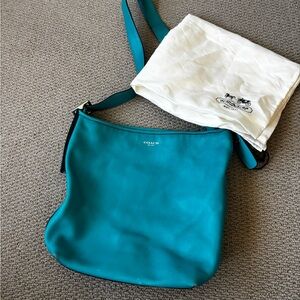 Coach Vibrant Blue Shoulder Bag